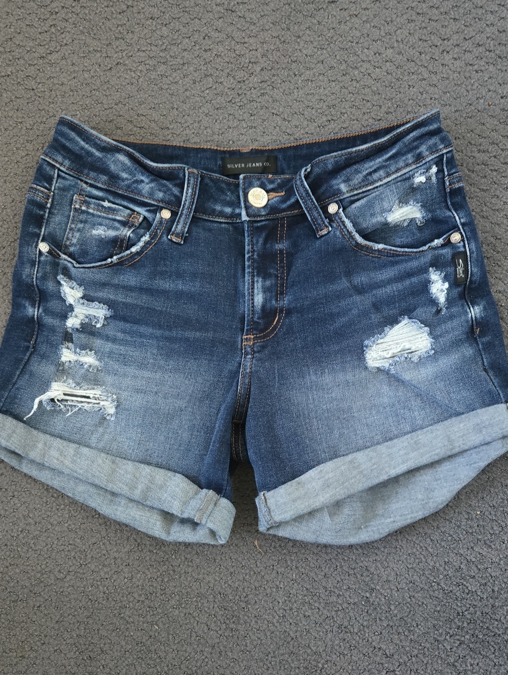 Silver Jeans Boyfriend Short